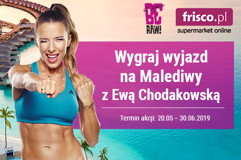 Metamorfoza z Ewą Chodakowską na rajskich Malediwach ? konkurs Frisco.pl i BeRAW