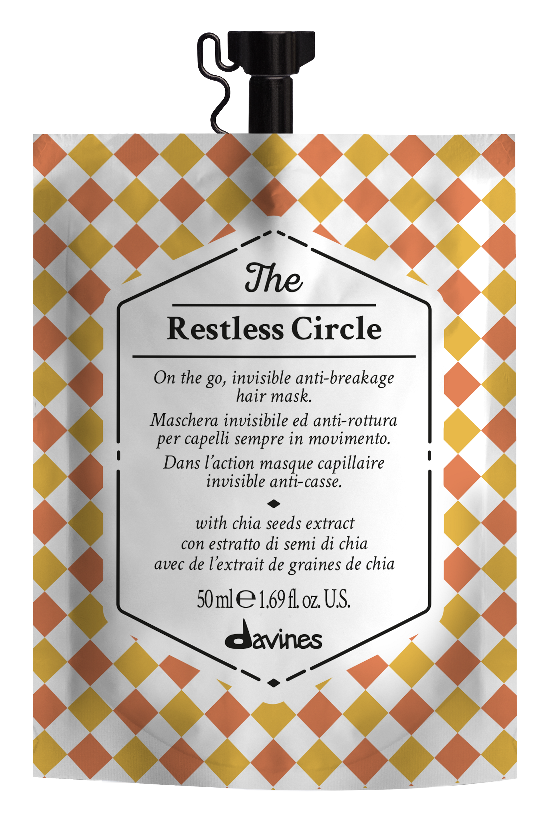 Davines The Restless Circle ? maska przeciw łamaniu się włosów