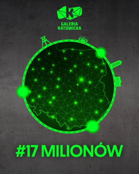 Galeria Katowicka solidarna z #17milionami Zdrowie, LIFESTYLE - Galeria Katowicka dołącza do Ogólnopolskiej Kampanii Społecznej #17milionów dedykowanej osobom cierpiącym na mózgowe porażenie dziecięce. Dziś, 6 października 2020, w Światowy Dzień Mózgowego Porażenia Dziecięcego w geście solidarności z osobami z MPD rozbłyśnie na zielono.