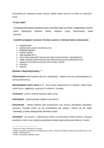 Światowy Tydzień Jaskry 7-13 marzec 2021 r bezpłatne badania