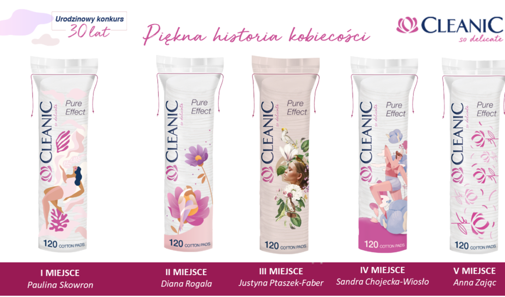 All_opakowania Finał Pięknej historii kobiecości – znamy laureatów jubileuszowego konkursu marki Cleanic